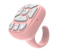 Scroll Ring, Remote Control Page Turner - Phone Scrolling Ring,Phone Video Remote, Wireless Remote Shutter, Camera Remote Shutter Selfie Button