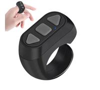 Scroll Ring, Scroll Ring - Ring Remote for Phone with 3 Keys - Rechargeable Smart Ring, Page Change Clicker for Music, Short Video Recording, Presentac