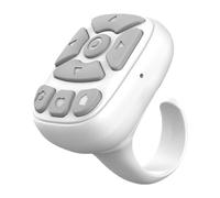 Scroll Ring, Side Turner with Remote Control | Finger Side Turner | Phone Video Remote Control, Wireless Remote Shutter, Phone Camera Remote Shutter, Selfie Button