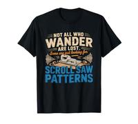 Scroll Saw Artist Woodworking Wood Art Craftsman Sawdust T-Shirt