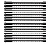 Scroll Saw Blades Pin End 100 mm 24-Pack 15 TPI Compatible With Newest Dremel Moto-Saw MS20 MS20-01 MS51-01 MS52-01 MS53-01