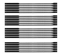 Scroll Saw Blades Pin End 100 mm 24-Pack 18 TPI Compatible With Newest Dremel Moto-Saw MS20 MS20-01 MS51-01 MS52-01 MS53-01