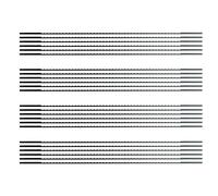 Scroll Saw Blades Plain End 5 Inch 24PCS 12 TPI Regular Tooth