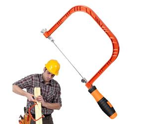 Scroll saw for cutting wood, scroll saw for the work of the - versatile frame for cutting, rubber and soft metal, working tool for cutting wood