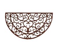 Scrolled - Half Round Cast Iron Doormat