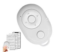 Scrolling Remote Control,Wireless Camera Remote Shutter | Wireless Controller Button for Camcorder Video Recording Ebooks Reading Smartphones Vlogging