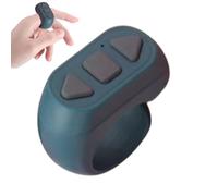 Scrolling Ring - Finger Scroller 3 Keys | Rechargeable Smart Ring, Page Turner Clicker for Music Short Video Recording Browsing Presentation