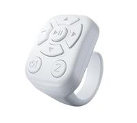 Scrolling Ring - Remote Control Page Turner Ring | Presentation Clicker | 1.14x1.26x0.83 Inches | Camera Shutter Smart Tool | Camera Video Recording Remote Wireless E-Reader Controller For Home Sports