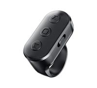 Scrolling Ring Remote for TikTok YouTube IG Shorts Video Landscape Portrait, Fingertip Wireless Scroller Page Turner Clicker for Kindle APP Compatible with iPhone iPad Android Phone Tablet