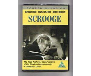 Scrooge - A Christmas Carol DVD Sir Seymour Hicks Donald Calthrop Robert Cochran 1935 ALL REGIONS