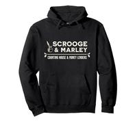 Scrooge and Marley Counting House Dickens Pullover Hoodie