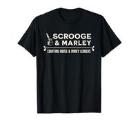 Scrooge and Marley Counting House Dickens T-Shirt