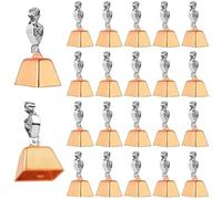 ScroRich 22 Pcs Fishing Bells for Rods, Adjustable Clip-On Bite Alarms, Wind-Resistant Catfish Bells for Angling, Fishing Pole Accessories for Rod Tips