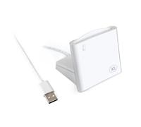 SCROY ACR40U USB Smart Card Reader Writer for National ID, Digital Signature, Medical, Health, Military, Government, Tachodisc, Tachograph Driver, Identity Contact Chip eID CAC IC (USB-A + stand)
