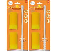 Scrub-a-Duck Glass Cleaning Sponge | Non Scratch | Perfectly Shaped | Reuseable (Pack of 2)