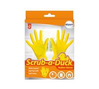 Scrub a Duck Rubber Cleaning Gloves | Washing Up
