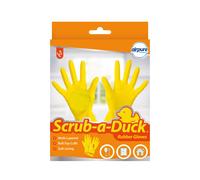 Scrub a Duck Rubber Cleaning Gloves | Washing Up