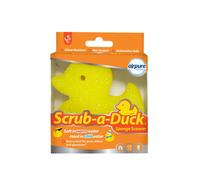 Scrub-a-Duck Sponge Scourer | Odour Resistant | Non Scratch | Dishwasher Safe | Cleaning Product for Kitchen & Bathroom