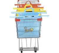 Scrub Daddy Cart Daddy - Trolley Bags for Shopping Trolley, Pack of 3 Shopping Carriers, Replace Carrier Bags with Heavy Duty Reusable, Foldable Fabric Organisers for Groceries & Food, Washable