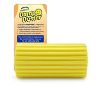 Scrub Daddy Damp Duster, Magical Dust Cleaning Sponge, Duster for Cleaning Venetian & Wooden Blinds, Vents, Radiators, Skirting Boards, Mirrors
