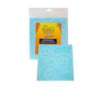 Scrub Daddy Damp Duster Towel, Multipurpose Dusters for Cleaning - Wooden & Venetian Blind Cleaner Tool, Wet Dust Sponge for Skirting Board, Radiator, Blinds & Mirrors, Home Cleaning Products, Blue