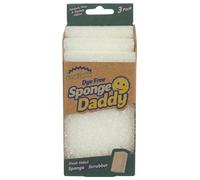 Scrub Daddy Dye Free Sponge Daddy 3 Count, 3 Ct