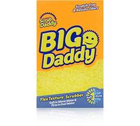 Scrub Daddy Large Sponge - Big Daddy - Scratch-Free Multipurpose Dish Sponge - BPA Free & Made with Polymer Foam - Stain & Odor Resistant Kitchen Sponge (1 Count)