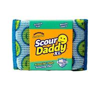 Scrub Daddy Scour Daddy XL, Scourers Non Scratch Scrubbing Sponge, Scouring Pads, Kitchen Sponges for Dishes, Dishwashing Pan Scrubber, Cleaning Supplies, Dish Sponges for Washing up