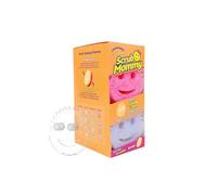 Scrub Daddy Scrub Mommy 6ct + Daddy Caddy - Scratch-Free Multipurpose Dish Sponge + Sponge Holder - BPA Free & Made with Polymer Foam - Stain & Odor Resistant Kitchen Sponge