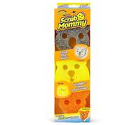 Scrub Daddy Sponge, Polyurethane (PU), Orange
