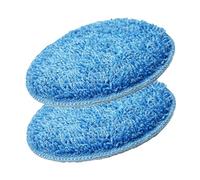 Scrub Master™ Electric Spin Scrubber Cordless Rechargeable - Electric Cleaning Brush Handheld Power Scrubber (Replacement Microfibre Pad - Pack of 2)