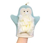 Scrub Mitt - Soft Body Gloves, Shower Sponge and Mittens, Bath Accessories to Remove Dead Skin | Gentle Body Gloves Made of Natural Fibre for Shower, Spa, Bath, Home