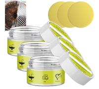 Scrub-ology Cleaning Stone, Scrubology Power Sponge, Multipurpose All Purpose Cleaner Multi Surface Cleaner, Stone Paste for Home Kitchen Bathroom Furniture (3, 100g)