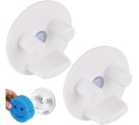 Scrub Sponge Holder for Daddy Mommy 2Packs Funny Smile Face Sponges Storage Holders for Keeping Your Kitchen Bathroom Sink Clean Organization, Suction Cup Installation (Sponges Not Included)