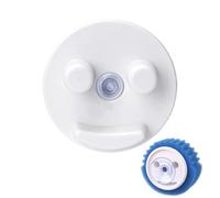 Scrub Sponge Holder for Daddy Mommy,Smiley Face Sponge Holder for Kitchen Sink,Daddy Caddy,Suction Cup Scrub Holder,Strong Suction,Easy To Install,Designed for Round Daddy Mommy Sponges for Cleaning