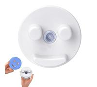 Scrub Sponge Holder for Daddy Mommy,Smiley Face Sponge Storage Holder,Suction Cup Scrub Holder For Sink,Kitchen Sponge Holder, Holder for Scrub Daddy Mommy Sink Organization(Sponges Not Included)