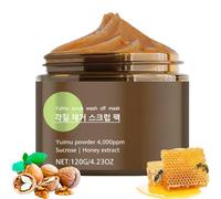 Scrub Wash Off Mask, Deep Cleansing Clay Mask for Pores, Clay Face Masks for Oil Control, Exfoliate & Brigh-ten, Korean Skincare Mud M ask for F ace & Body, Face Care for All Skin Types, 120g