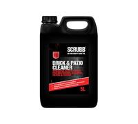 SCRUBB Brick and Patio Cleaner, Fast-Acting, Restores Brick and Patio, Weathering Removal, Stone Cleaner, 5ltr