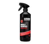 SCRUBB Mould & Mildew Remover, Foam Trigger Spray, Industrial Strength Formulation, Removes Mould, Mildew and Algae Fast, 1L