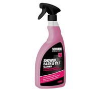 SCRUBB Shower, Bath & Tile Cleaner, Disinfectant and Limescale Remover, Streak-free Spray, 750ml