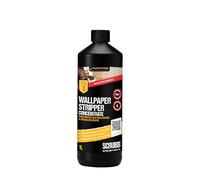 SCRUBB Wallpaper Stripper Concentrate 1L - Fast Acting Formula, Dissolves Wallpaper Paste, Covers Up to 130m², Easy Apply Roller Brush or Spray