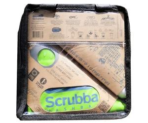 Scrubba Wash Bag & Dry Kit - Portable Washing Machine System with XL Towel, Pegless Clothesline & Hangers - Lightweight Travel Essentials Laundry Kit for Camping, Hiking, Hostels & Hotels