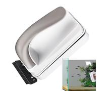 Scrubber Aquarium: Magnetic Glass Cleaner, Double Side Brush | Scratch Resistant Floating Wipers, Use At Home, School Or Apartment, Compact Cleaning Magnet