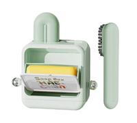 Scrubber Brush Set-Large Ergonomic Purifier Wall Mounted Soap Box Bedroom Living Room Kitchen Countertop Sink Cleaning Clothes Mat Underwear Organizer