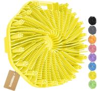 Scrubbies - Scrubbies The Sud Bud,Silicone Body Scrubber, Scrubbies for Body,Exfoliating Body Scrubber for Sensitive Skin, Scrubbies for Body, for All Skin Types, Deep Cleaning (Yellow)
