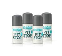 Scrubbingtons Pit Stop Childrens Natural First Deodorant, for Boys and Girls, Aluminium and Alcohol Free, Suitable for Sensitive Skin 4 x 50ml