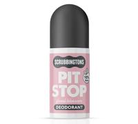 Scrubbingtons Women's Pit Stop 98% Natural Deodorant For Women, Floral Blossom 75ml in White