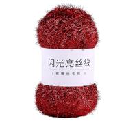 Scrubby Yarn for Dishcloths 100g Sparkle Yarn DIY Crochet & Knitting Yarn Quick-Dry Polyester Scrubby Yarn for Knitting Dishcloths Craft Projects