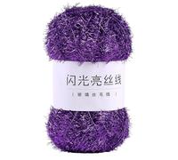Scrubby Yarn for Dishcloths 100g Sparkle Yarn DIY Crochet & Knitting Yarn Quick-Dry Polyester Scrubby Yarn for Knitting Dishcloths Craft Projects