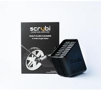 Scrubi Golf Club Cleaner for 3 Wheel Clicgear - Compact & Efficient Cleaning Tool for Golf Clubs - Easy to Use & Waterproof Design - Includes Strong Nylon Brush - Perfect for Irons